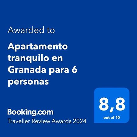 Apartamento Tranquilo En Granada Para 6 Personas 外观 照片